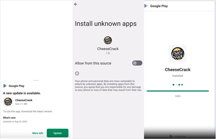 fakeupdate clayrat Fake update loading the spyware