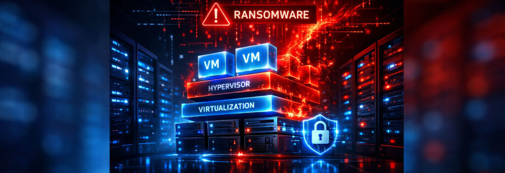 هایپروایزرها هدف اصلی باج‌افزارها