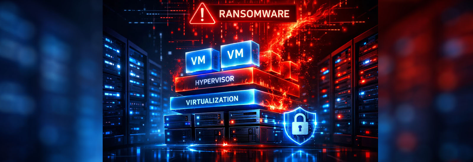 هایپروایزرها هدف اصلی باجافزارها