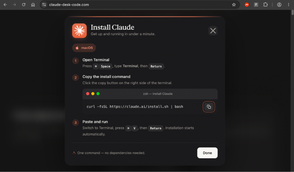 Claude
clickfix prompt